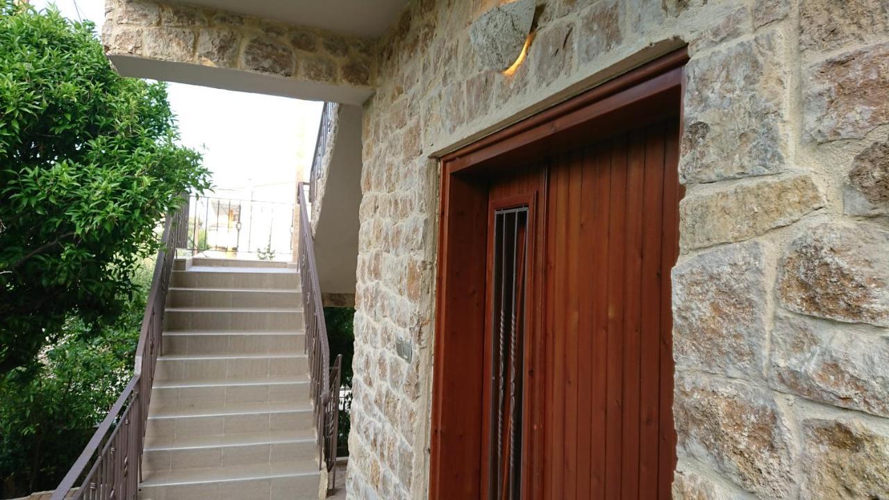 Stone House With Seaview Apartment Nea Poteidaia Bagian luar foto