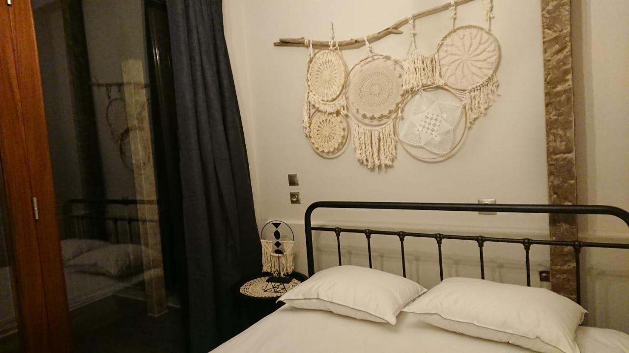 Stone House With Seaview Apartment Nea Poteidaia Bagian luar foto